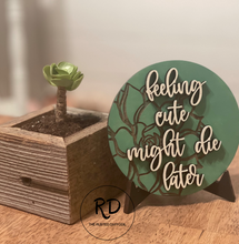 Load image into Gallery viewer, Succulent & Sign Class