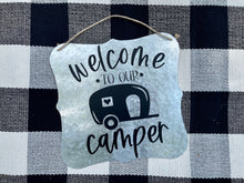 Load image into Gallery viewer, Metal Camper Door Plaque
